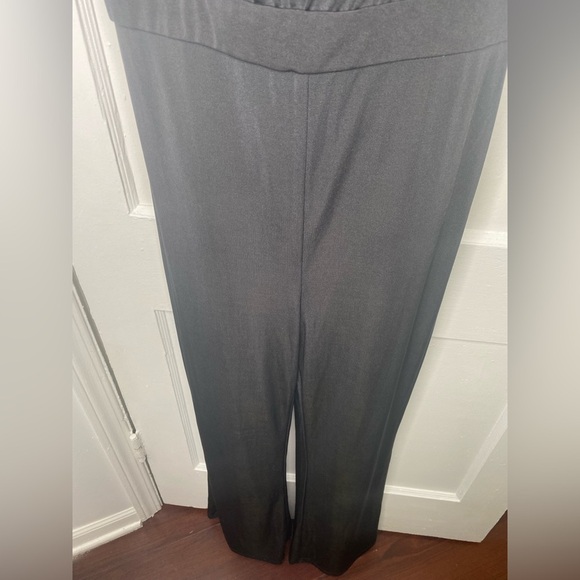 JASON WU NWT Emmett Jeweled Strap Cowl Neck Black Jumpsuit - Picture 10 of 13